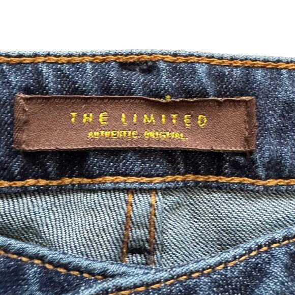 The Limited Jeans Womens 8 Bootcut Stretch Denim Flap Pockets Y2K boot cut - Picture 3 of 13